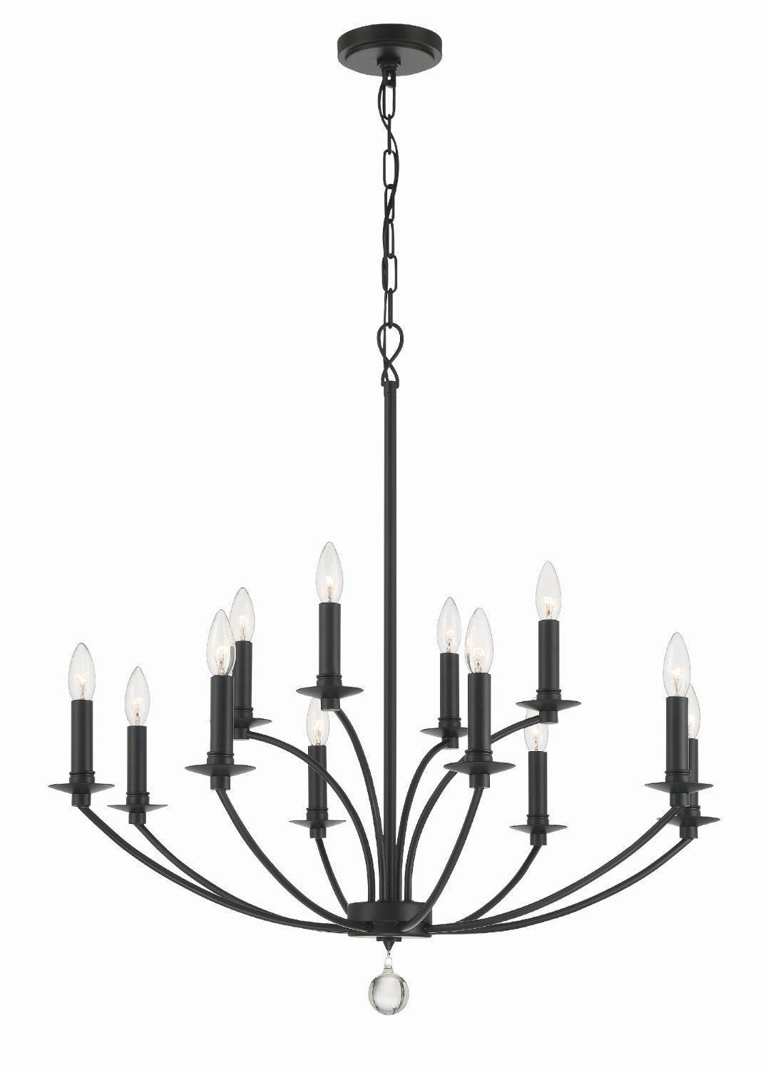 Crystorama MIL-8012 Mila 12 Light Chandelier - Parent