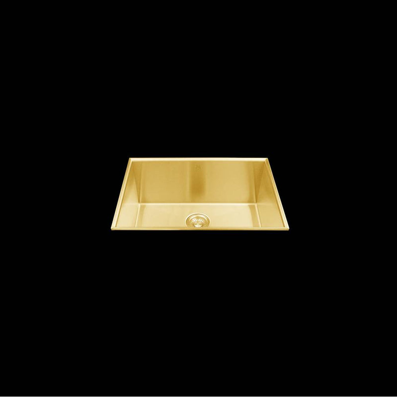 Mila MCFS-654 Crescent Single Bowl Flush Mount Sink - Parent