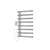 Artos ML07550P Linx 30" x 20" Plug-In Heated Towel Rail
