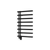 Artos ML07550W Linx 30" x 20" Hardwired Heated Towel Rail - Parent