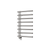 Artos ML07550W Linx 30" x 20" Hardwired Heated Towel Rail