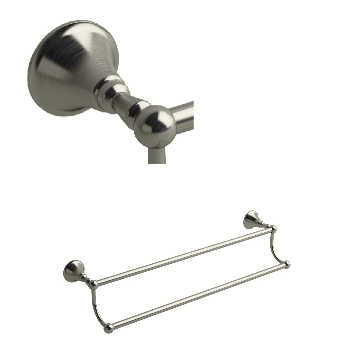 Riobel MM6 Momenti Double 24" Towel Bar