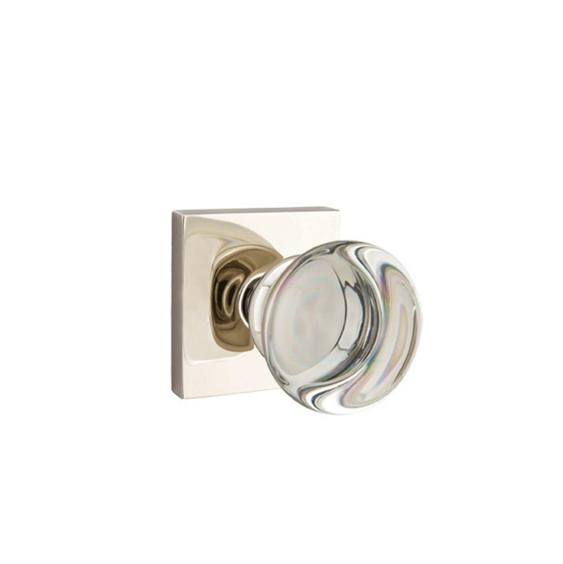 Emtek 5050PC Dummy , Square Rosette , Providence Crystal Knob - Parent