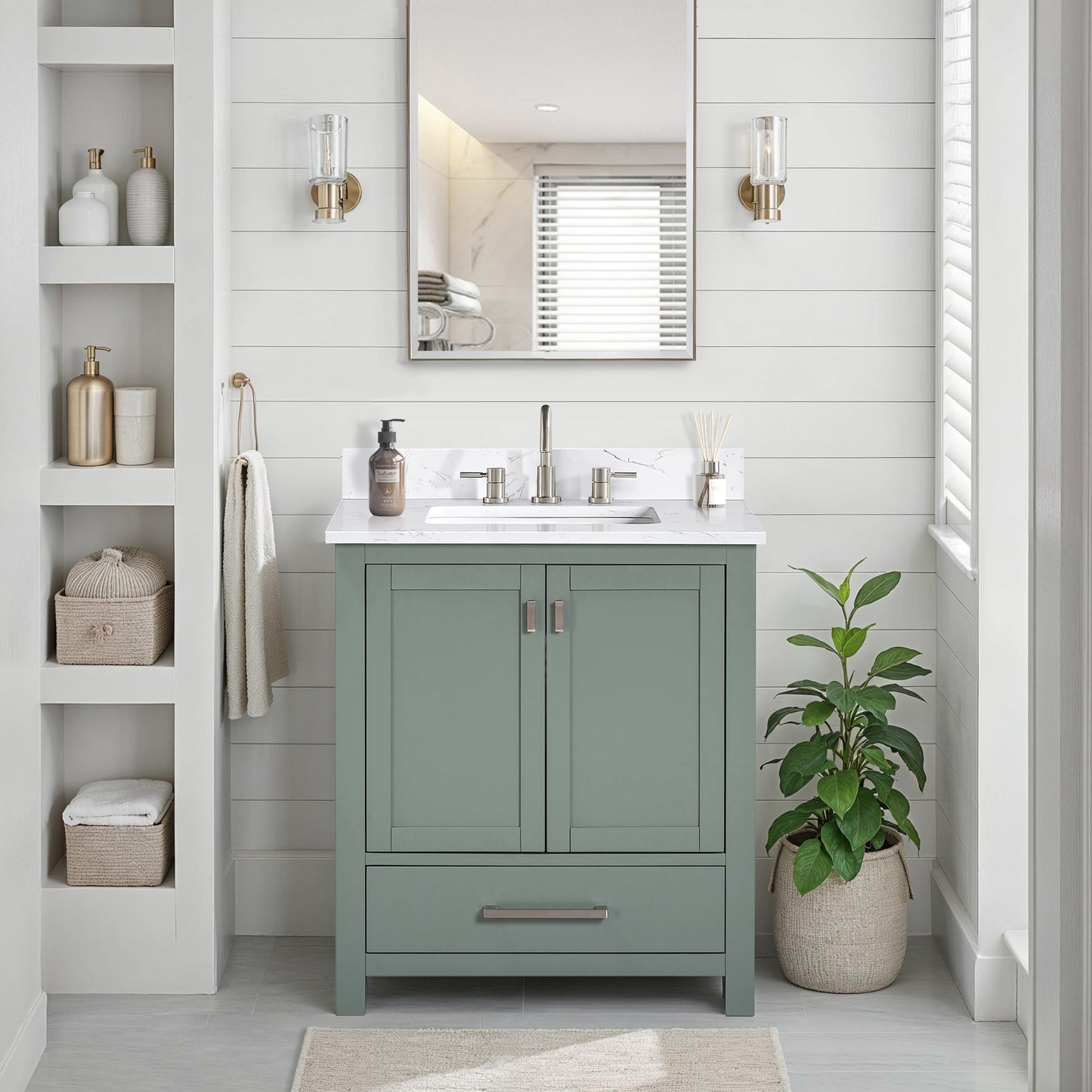 Avanity MODERO-VS31Modero 31 in. Single Sink Bathroom Vanity with Top