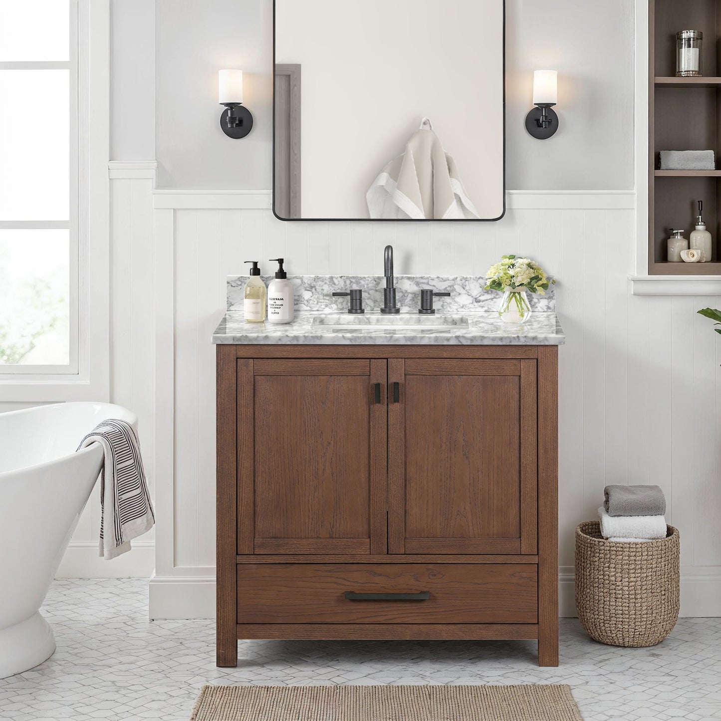 Avanity MODERO-VS37Modero 37 in. Single Sink Bathroom Vanity with Top - Parent