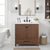 Avanity MODERO-VS37Modero 37 in. Single Sink Bathroom Vanity with Top