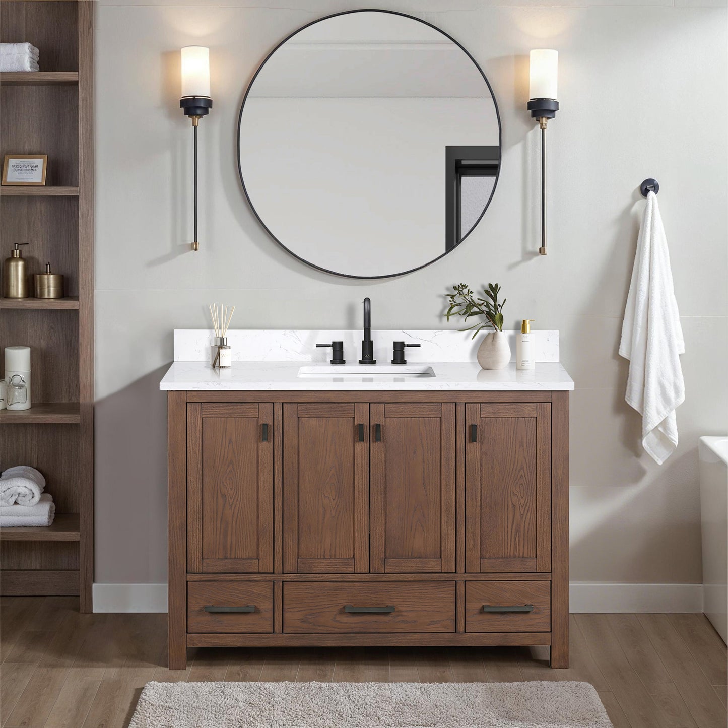Avanity MODERO-VS49Modero 49 in. Single Sink Bathroom Vanity with Top