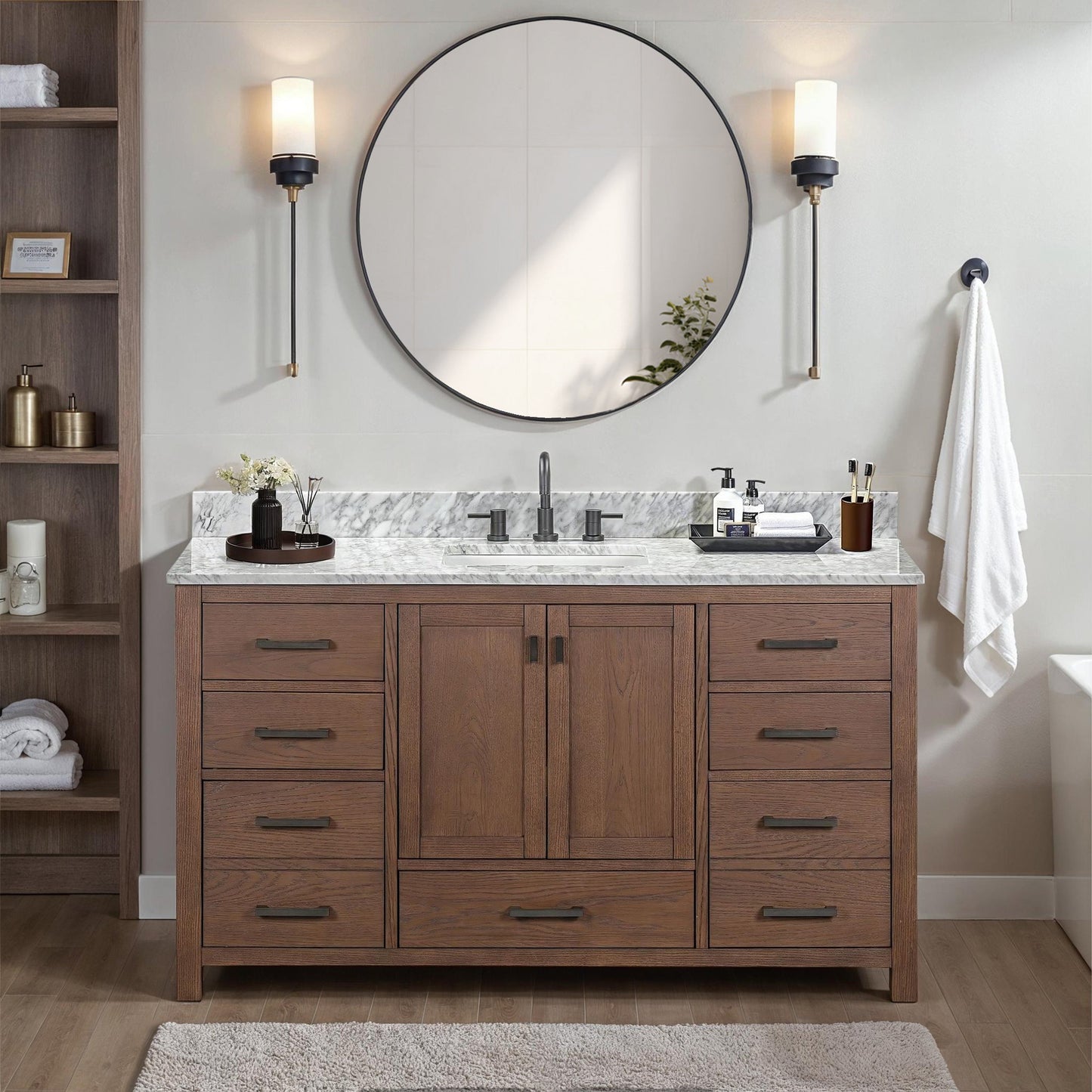 Avanity MODERO-VS61Modero 61 in. Single Sink Bathroom Vanity with Top - Parent