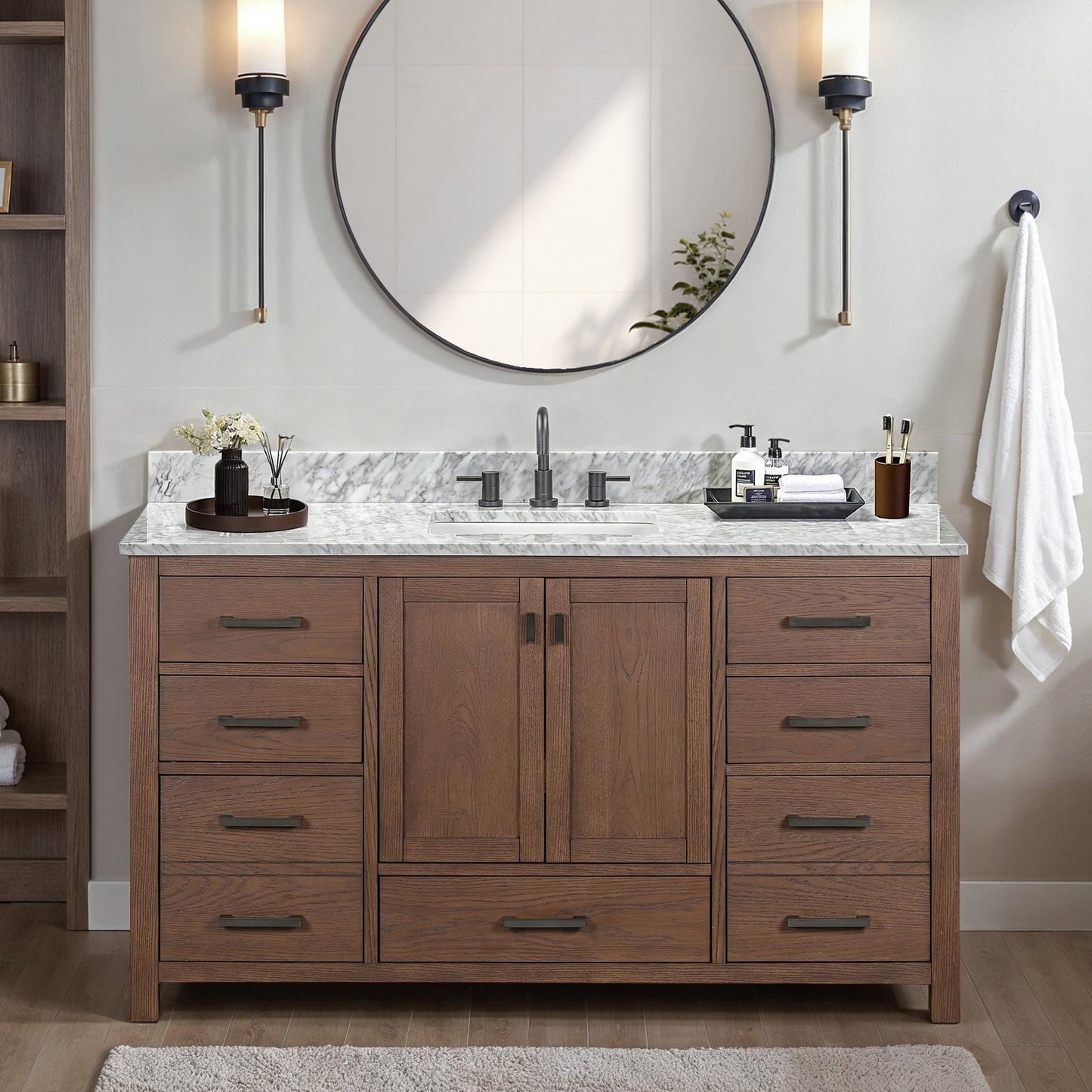 Avanity MODERO-VS61Modero 61 in. Single Sink Bathroom Vanity with Top - Parent