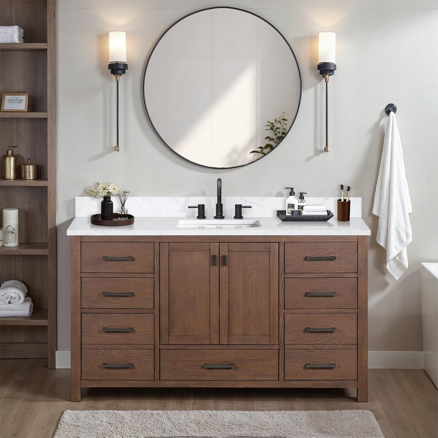 Avanity MODERO-VS61Modero 61 in. Single Sink Bathroom Vanity with Top