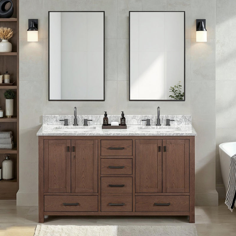 Avanity MODERO-VS61Modero 61 in. Double Sink Bathroom Vanity with Top - Parent