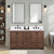 Avanity MODERO-VS61Modero 61 in. Double Sink Bathroom Vanity with Top