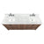 Avanity MODERO-VS73Modero 73 in. Double Sink Bathroom Vanity with Top