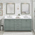 Avanity MODERO-VS73Modero 73 in. Double Sink Bathroom Vanity with Top