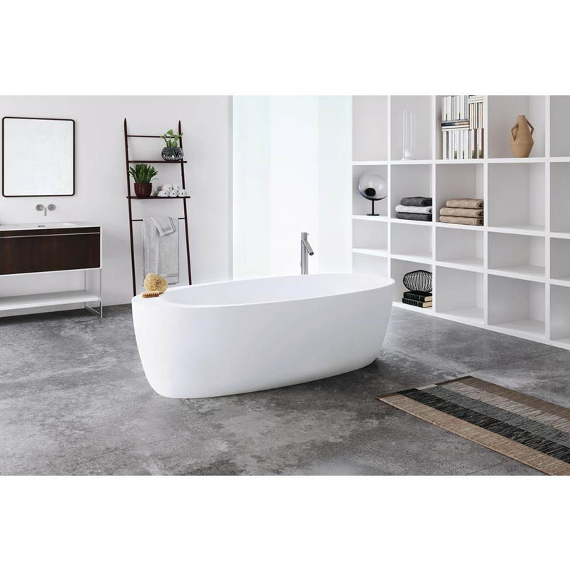 Wet Style BMD01-BNNT Mood Bathtub -70 X 32 X 23 - Fs - Built In Nt O/F Bn Drain - Parent