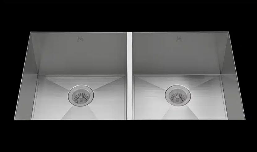 Mila MOUD-804SB Orion Double Bowl Sink