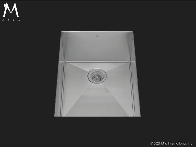 Mila MOUS-801SB Orion Single Bowl Sink