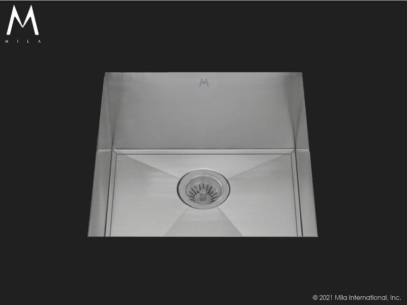 Mila MOUS-802SB Orion Single Bowl Sink