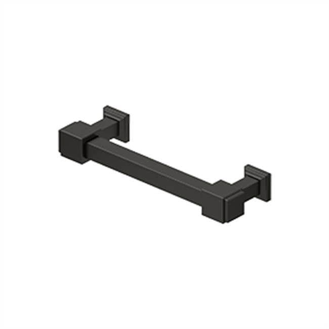 Deltana MP40 Decorative Cabinet Pull 4, Manhattan, Solid Brass