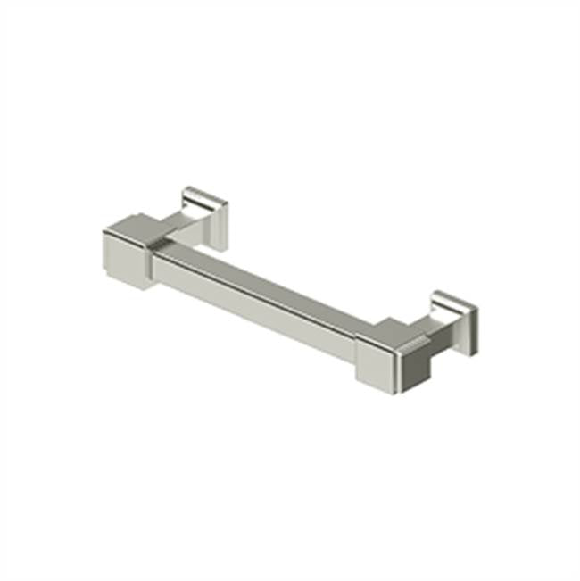 Deltana MP40 Decorative Cabinet Pull 4, Manhattan, Solid Brass