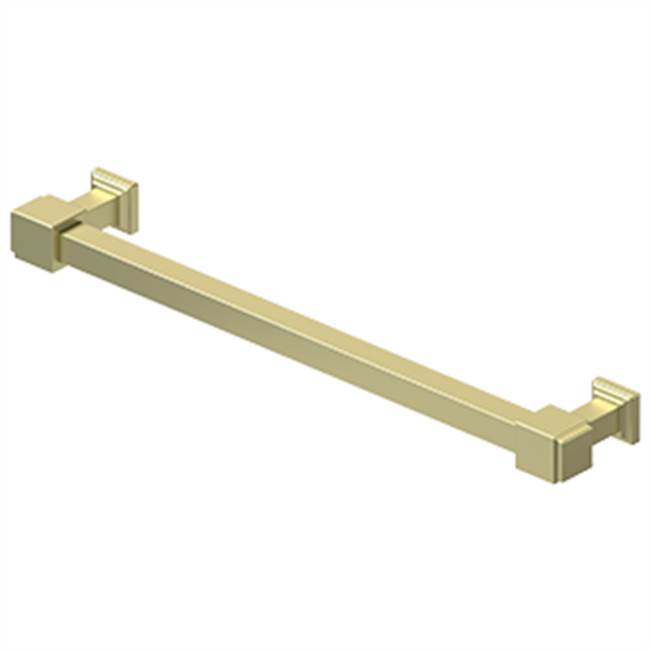 Deltana MP70 Decorative Cabinet Pull 7, Manhattan, Solid Brass
