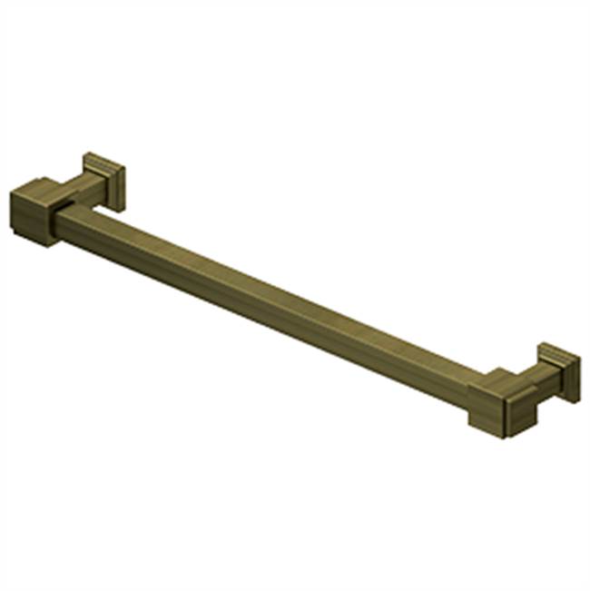 Deltana MP70 Decorative Cabinet Pull 7, Manhattan, Solid Brass