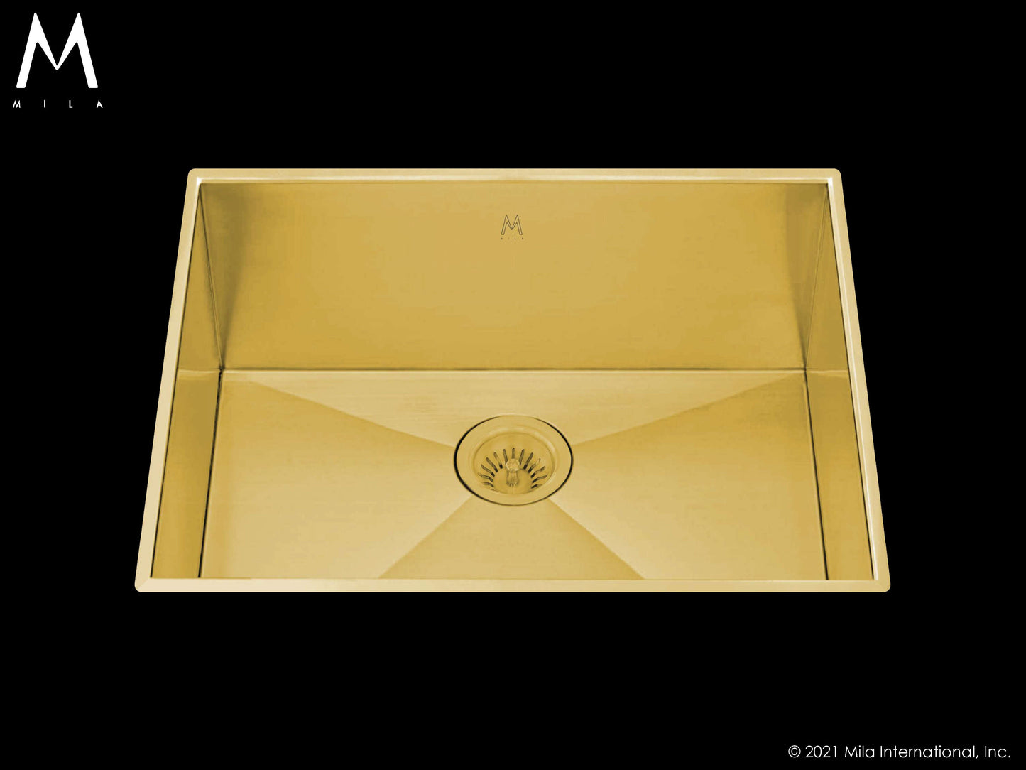 Mila MPOFS-654 Profile Single Bowl Flush Mount Sink - Parent