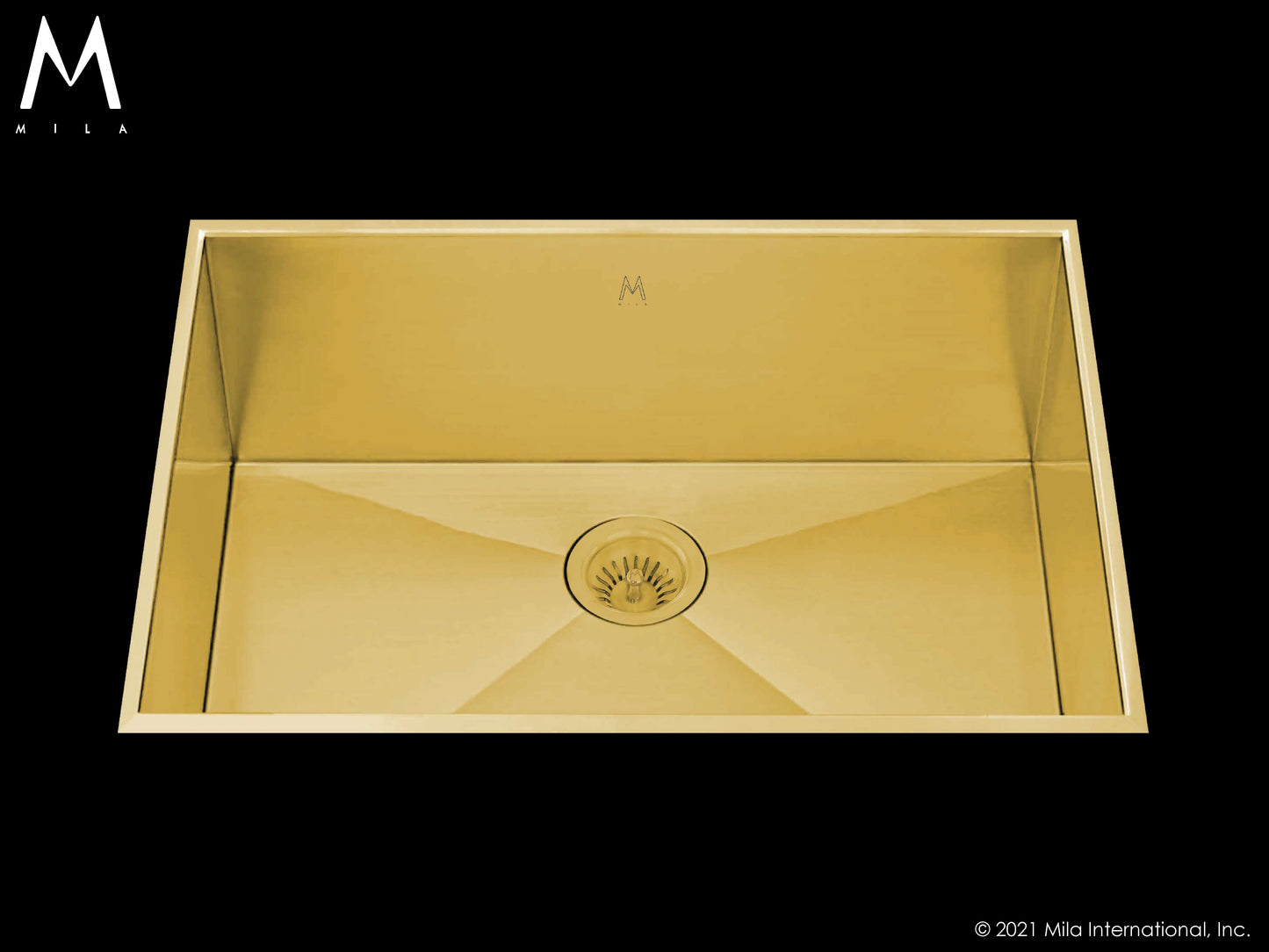 Mila MPOFS-655 Profile Single Bowl Flush Mount Sink - Parent