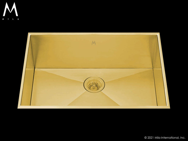 Mila MPOFS-655 Profile Single Bowl Flush Mount Sink - Parent