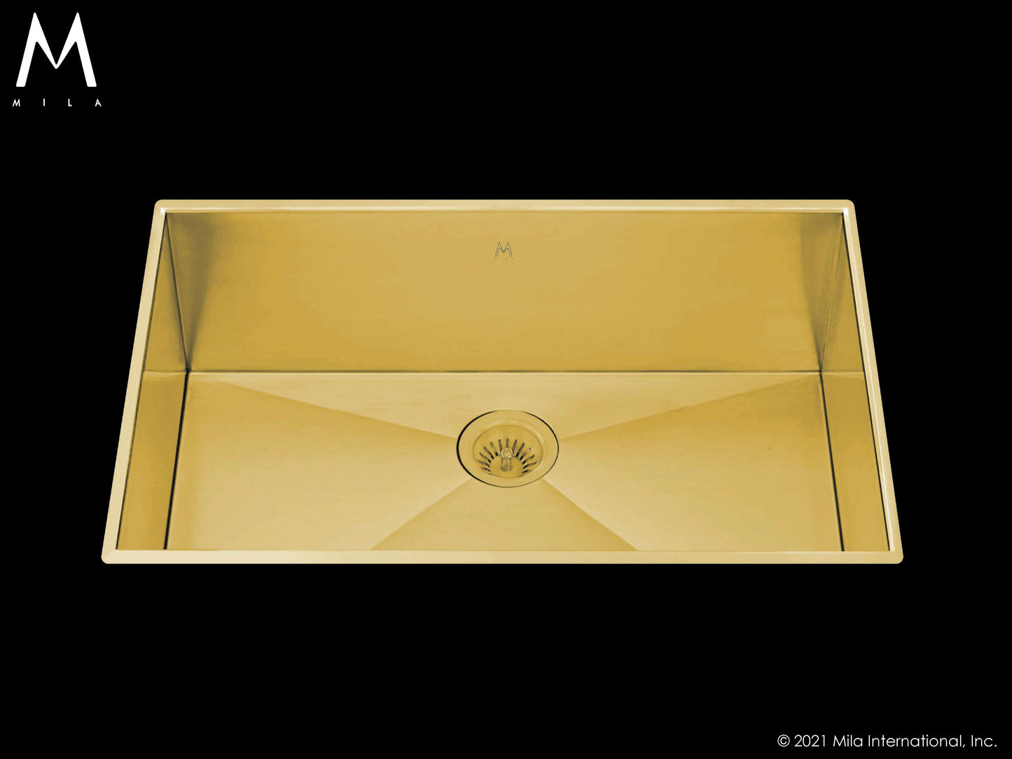 Mila MPOFS-656 Profile Single Bowl Flush Mount Sink - Parent