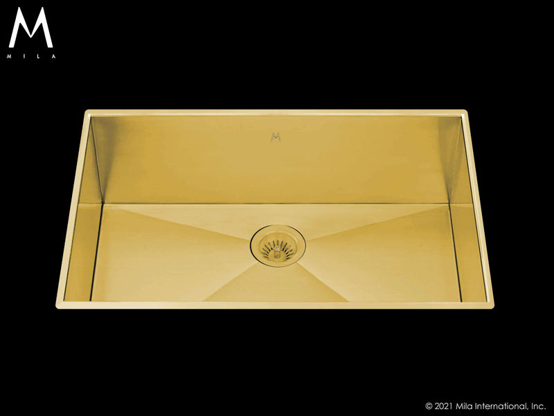 Mila MPOFS-656 Profile Single Bowl Flush Mount Sink - Parent