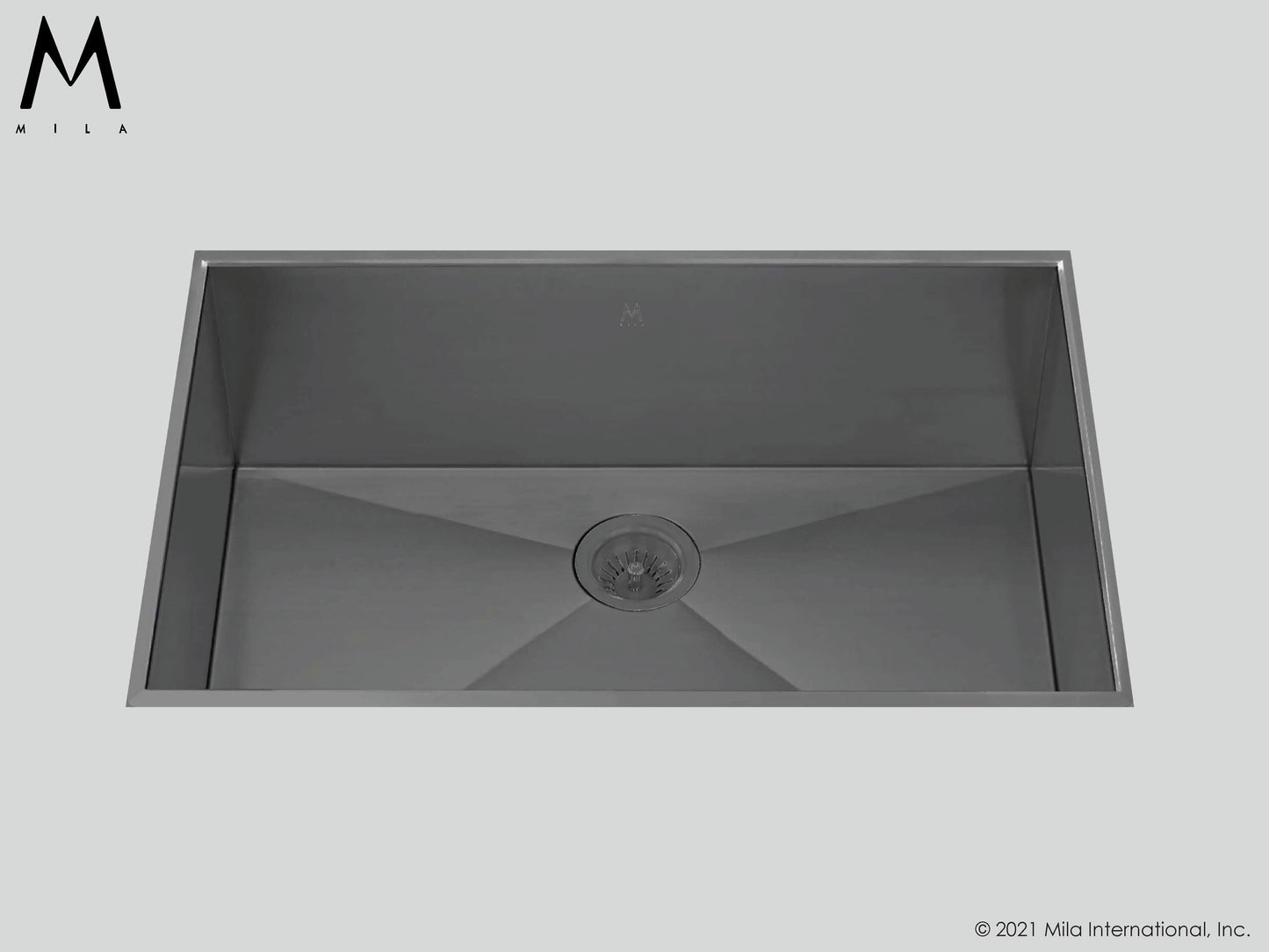 Mila MPOFS-656 Profile Single Bowl Flush Mount Sink