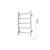 Artos MR06545P Ryton Towel Warmer 26" x 18" Plug-In