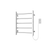 Artos MR06560P Ryton Towel Warmer 26" x 24" Plug-In