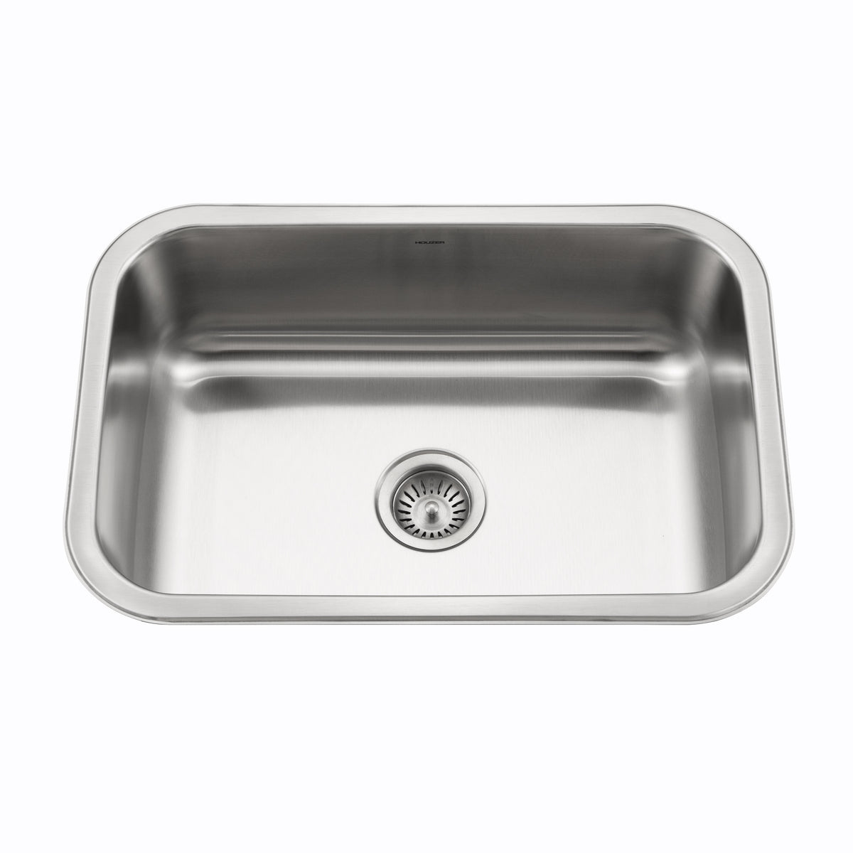 Houzer MS-2700-1 Medallion Designer 27 Inch Stainless Steel Undermount Single Bowl Kitchen Sink