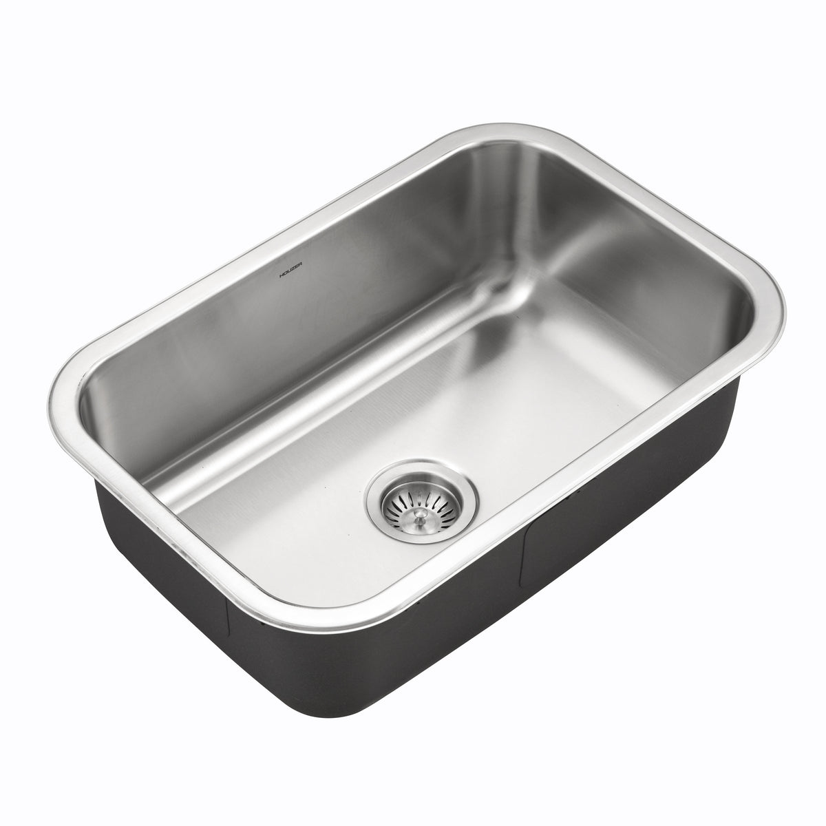 Houzer MS-2700-1 Medallion Designer 27 Inch Stainless Steel Undermount Single Bowl Kitchen Sink