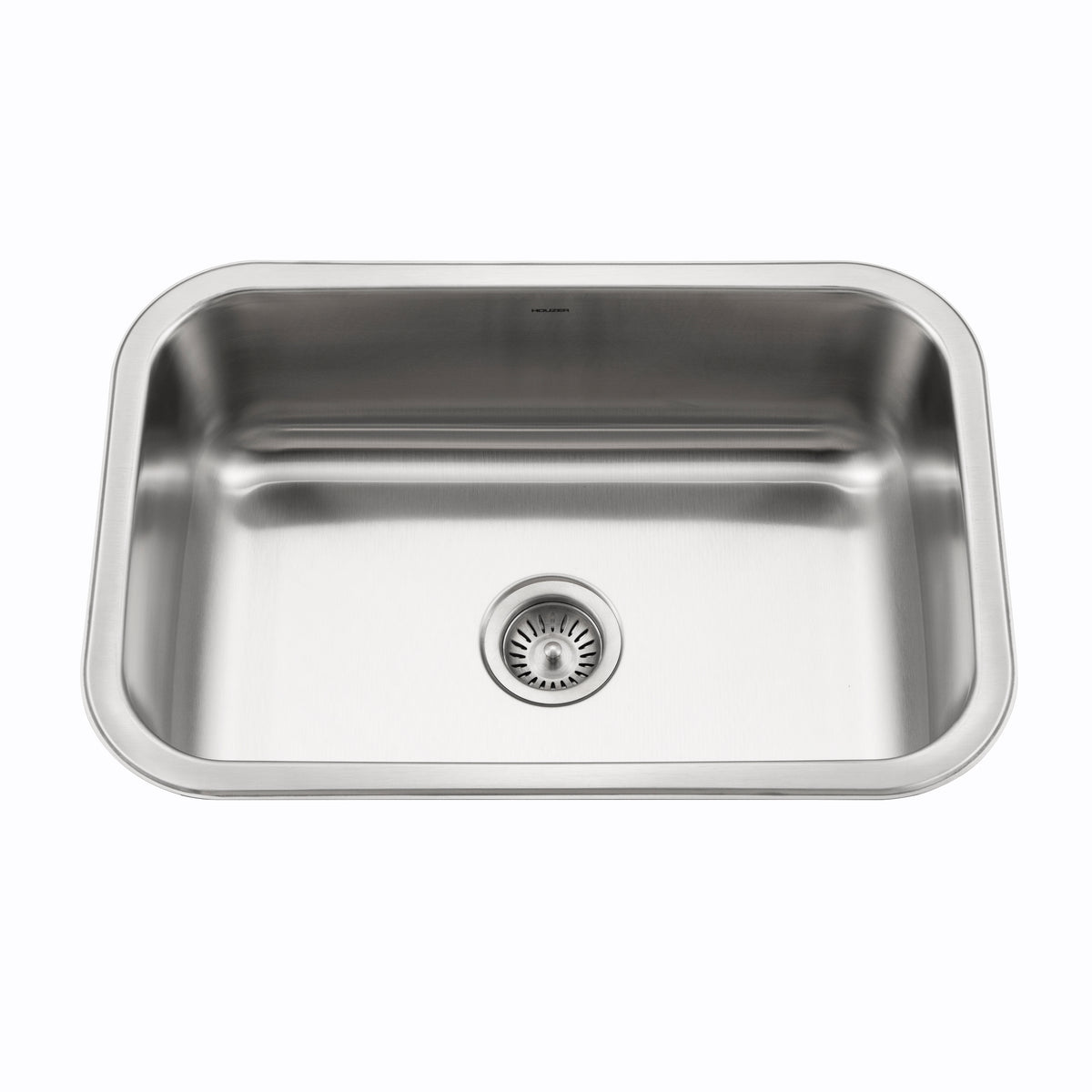 Houzer MS-2700-20 Medallion Designer 27 Inch Stainless Steel Undermount Single Bowl Kitchen Sink