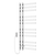 Artos MS12250P Lioni 48" x 20" Towel Warmer Plug-In - CUSTOM ITEM
