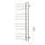 Artos MS12250RP Lioni 48" x 20" Plug-In Heated Towel Rail
