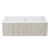 Shaws MS3318 Shaker 33" Single Bowl Farmhouse Apron Front Fireclay Kitchen Sink With Eucalyptus Design