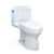 Toto MS604124CEFG Ultramax Ii One-Piece Elongated 1.28 GPF Universal Height Toilet With Cefiontect and Ss124 Softclose Seat, Washlet+ Ready - Parent