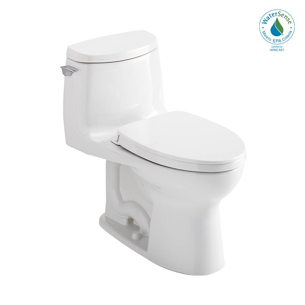 Toto MS604124CUFG Ultramax Ii 1G One-Piece Elongated 1.0 GPF Universal Height Toilet With Cefiontect and Ss124 Softclose Seat, Washlet+ Ready - Parent