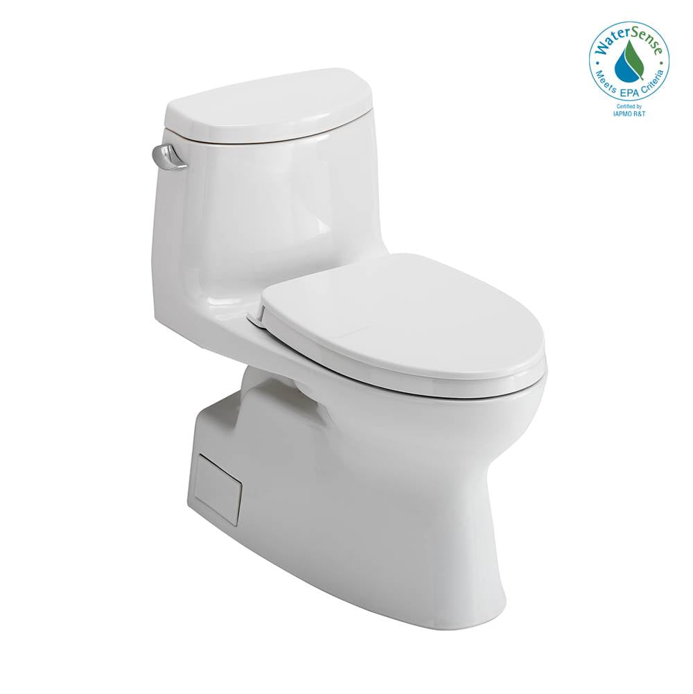 Toto MS614124CEFG Carlyle Ii One-Piece Elongated 1.28 GPF Universal Height Toilet With Cefiontect and Ss124 Softclose Seat, Washlet+ Ready - Parent
