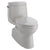 Toto MS614124CEFG Carlyle Ii One-Piece Elongated 1.28 GPF Universal Height Toilet With Cefiontect and Ss124 Softclose Seat, Washlet+ Ready