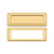 Deltana MS626 Mail Slot 8-7/8 With Interior Frame - Parent