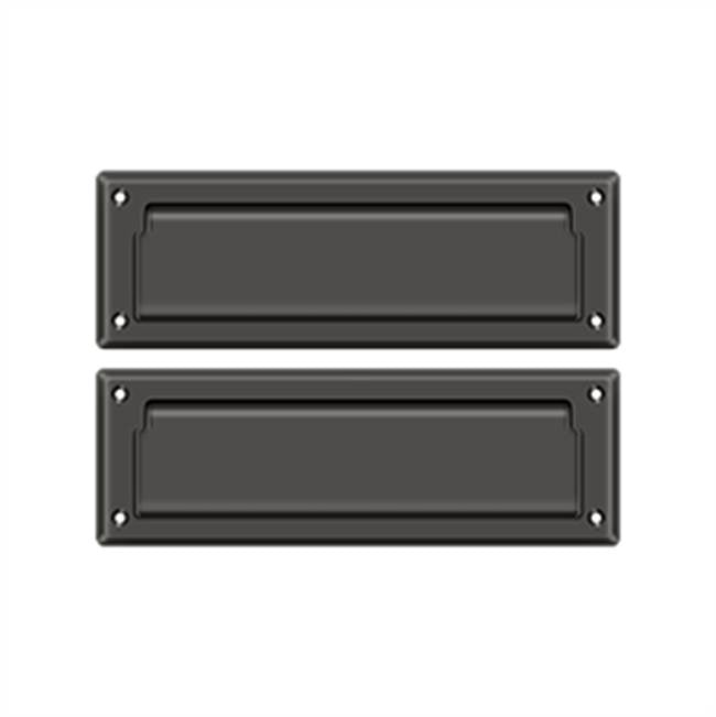 Deltana MS627 Mail Slot 8-7/8 With Back Plate