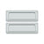 Deltana MS627 Mail Slot 8-7/8 With Back Plate