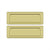 Deltana MS627 Mail Slot 8-7/8 With Back Plate