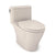 Toto MS642124CEFG Nexus One-Piece Elongated 1.28 GPF Universal Height Toilet With Cefiontect and Ss124 Softclose Seat, Washlet Ready