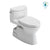Toto MS644124CEFG Carolina Ii One-Piece Elongated 1.28 GPF Universal Height Toilet With Cefiontect and Ss124 Softclose Seat, Washlet+ Ready - Parent